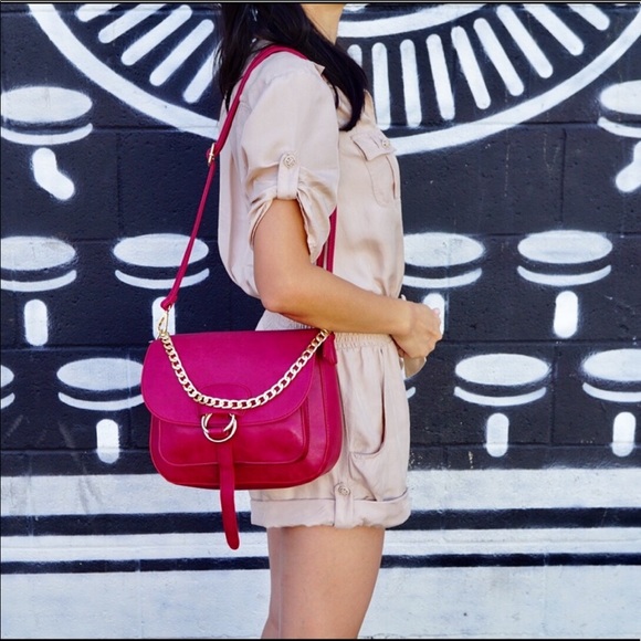 Pink Haley Handbags - NWT Wine Crossbody Purse